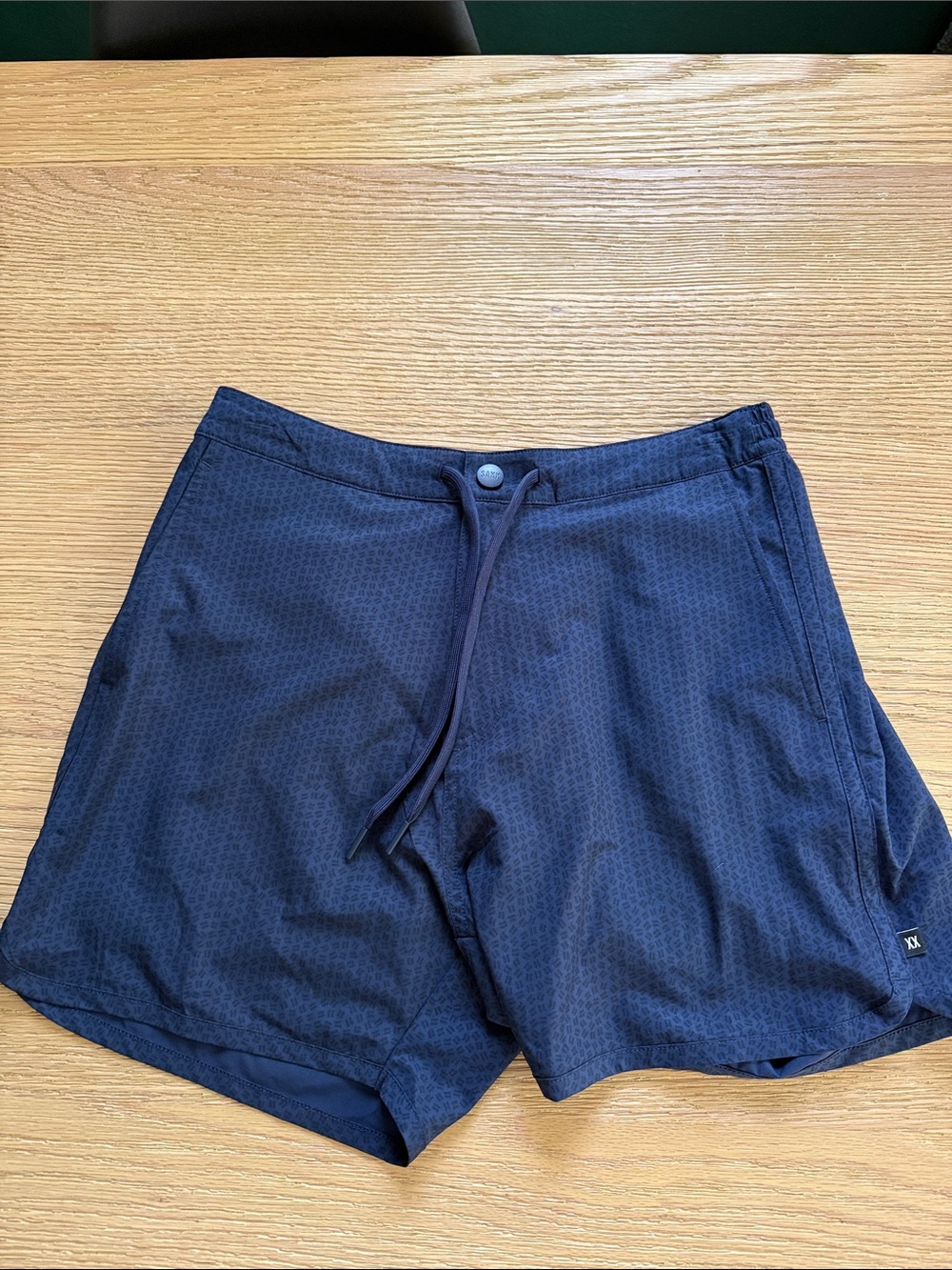 Saxx Men's Navy Swim Shorts